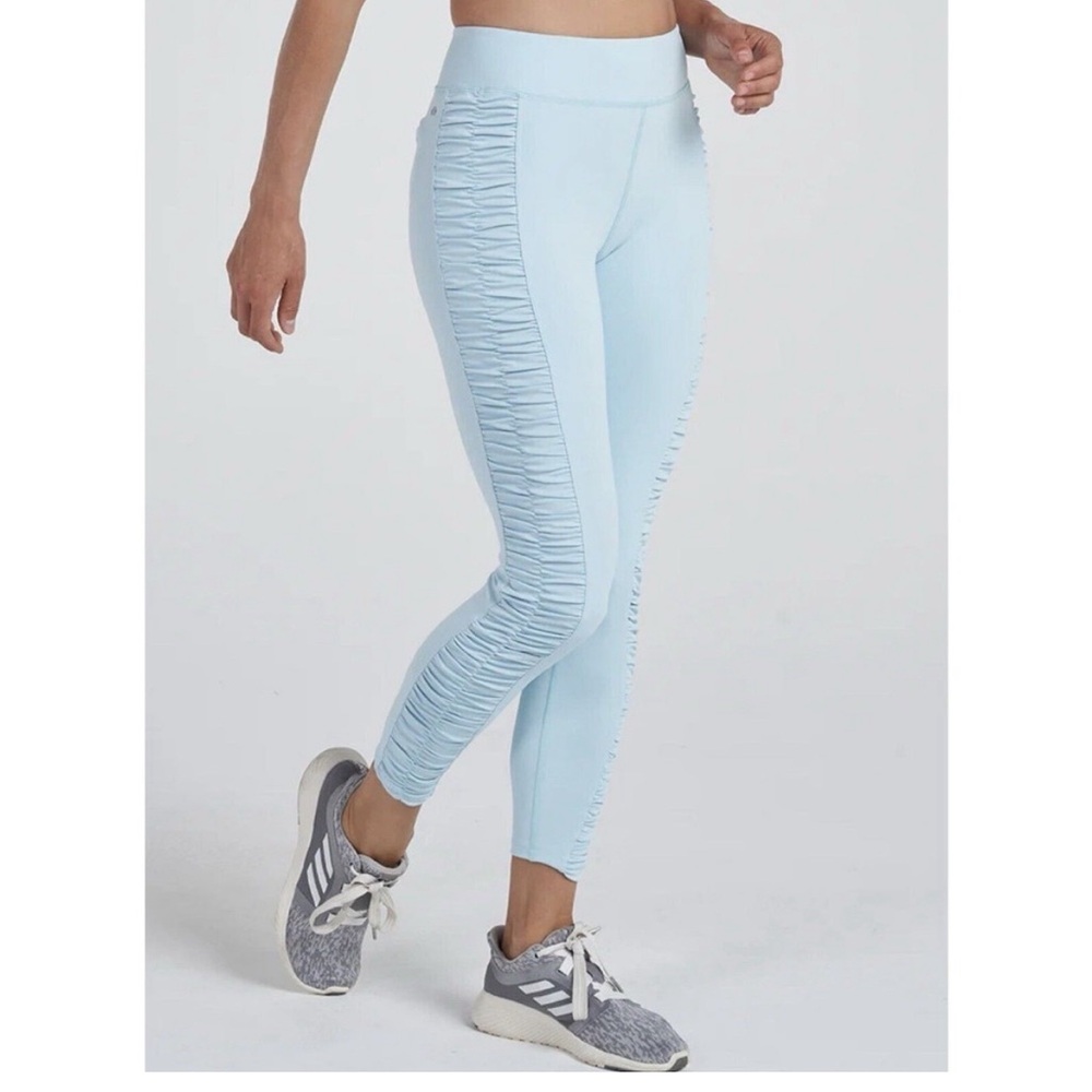 Thrive Societe Smoked 7/8 Leggings Women’s Size Small Color Sky Style#T31L155